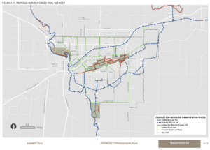 Non-Motorized Trail Network Map