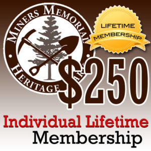 $250 Individual LIFETIME Membership
